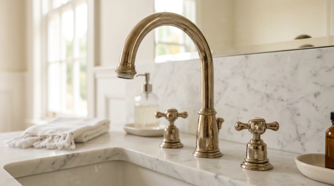 Hard Water Proof Bathrooms Fixtures Glass and Finishes for Phoenix