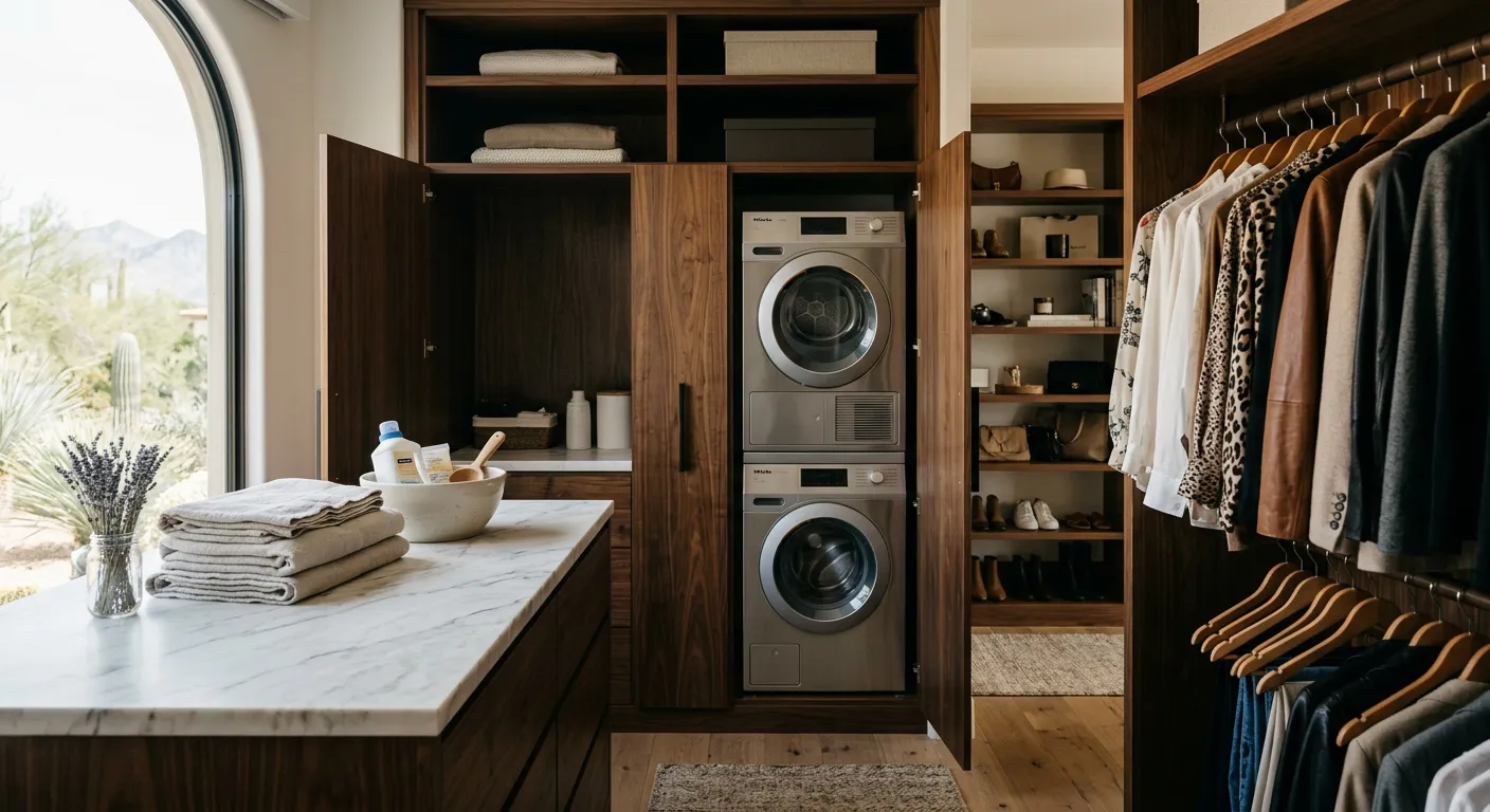 Closet Laundry Washer Dryer