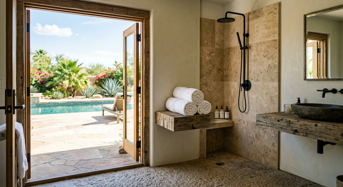 Pool Bathroom Design