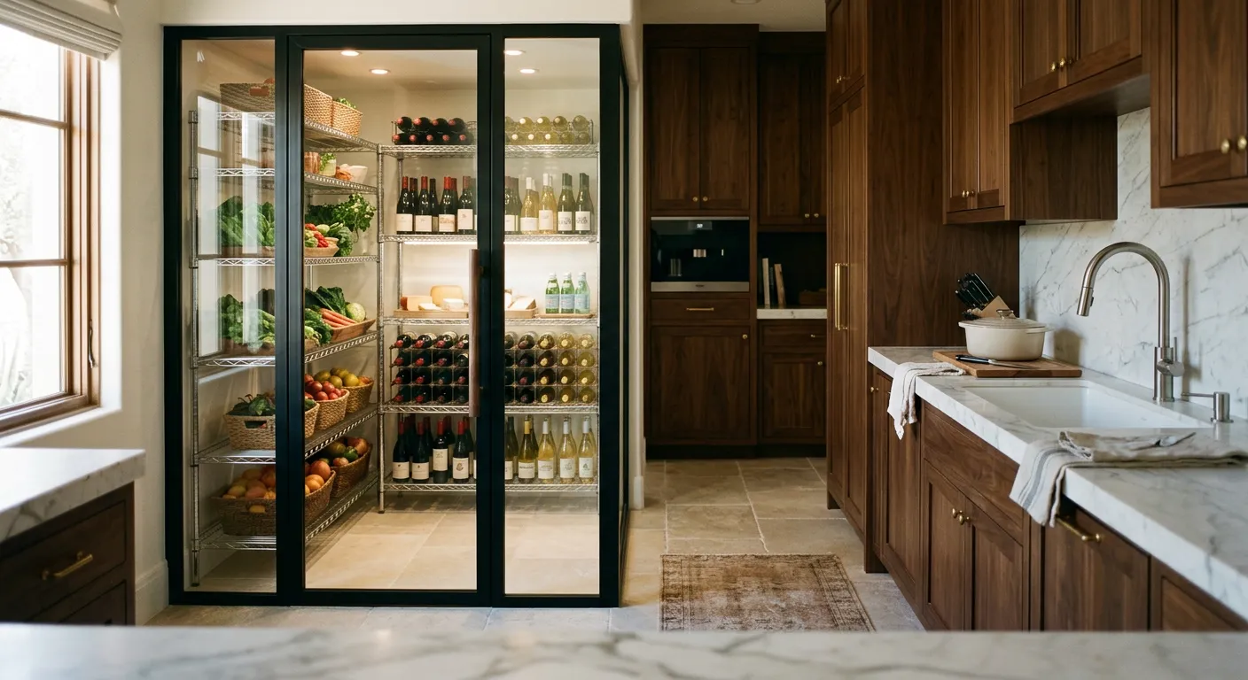 Walk in Refrigerator Butler Pantry Walk in Refrigerator Butler Pantry